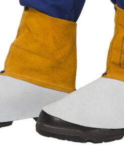 Guêtres Golden Brown™ en cuir croûte bovin, longueur 36 cm (la paire)