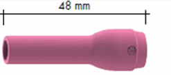 Buse céramique n°4 diamètre 6.5mm longueur 48mm torche type 9-20