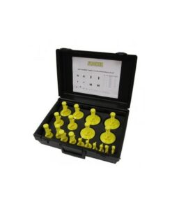 mallette d'inertage bouchon nylon  18 pièces 19 à 102 mm