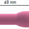 Buse céramique n°5 diamètre 8mm longueur 48mm torche type 9-20