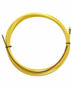 Gaine teflon jaune PTFE fil diamètre 1,2/1,6mm en 4ml