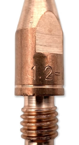 Tube contact M8 diamètre 1.2  Cu par 10 pièces