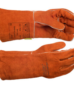 gants soudeur marron renforcé anti chaleur  L
