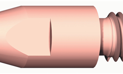 Tube contact M8 diamètre 1,4 CuCrZr