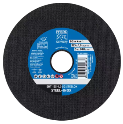 Disque à tronçonner 125x1 SG +++