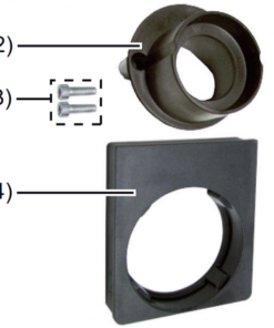 Cache Adaptateur Euro pour générateur TransSteel fronius