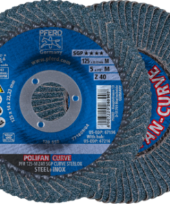 Disque à lamelle 125 ZR 40 SGP CURVE M angle