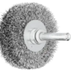 brosse plate sur tige 50x15/6 fil acier 0.20