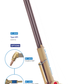 Chalumeau HP1 LG 1000mm nu 120°