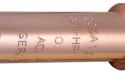 Tête de coupe type G1 OXY/AD diamètre 25/10