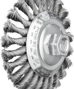 brosse conique 100x13/M14 KBG fil 0.50 torsadées acier