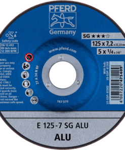 Disque à ébarber 125x7 alu