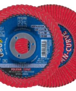 Disque à lamelles POLIFAN CURVE PFR 125 x CO60 SGP STEELOX