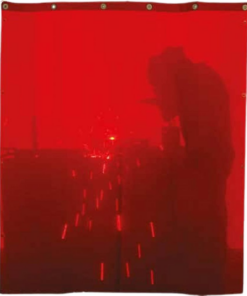 Rideau Orange 6 - H1800mm - Largeur 1400mm